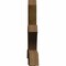 Ekena Millwork Davenport Rough Sawn Timber Gable Bracket, Western Red Cedar, 72"W x 45"H x 6"D x 6"F, 15/12 Pitch GBW072X45X0606DAV00RWR - alternate 3
